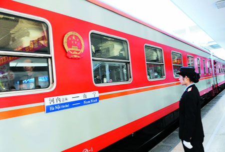 Đại lý vé tàu liên vận quốc tế đi Nam Ninh